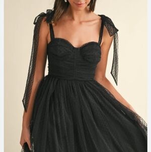 Mesh Tulle Tiered Ruffled Maxi Dress Sheer Mesh Witch Whimsigoth